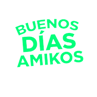 zonawero buenos dias amikos werotink Sticker