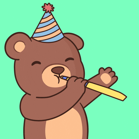 Celebrate Happy Birthday GIF by BEARISH