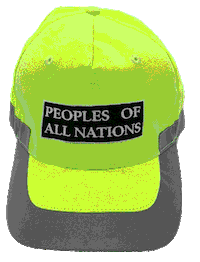 Neon Cap Sticker by Peoples Of All Nations