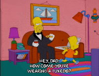 homer simpson pizza GIF