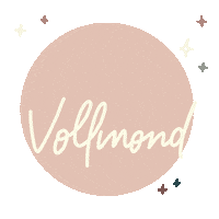Full Moon Space Sticker by Glück ist...