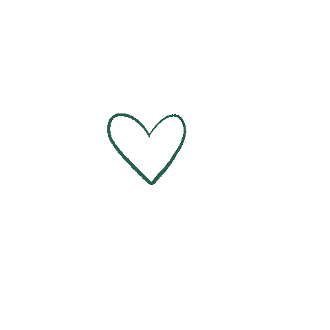 Cassievoncat giphyupload heart green simple Sticker