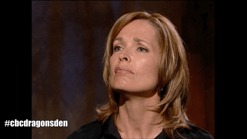 judging dragons den GIF by CBC