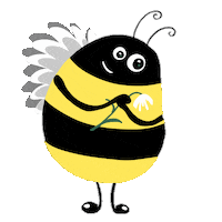 Valentines Day Bees Sticker