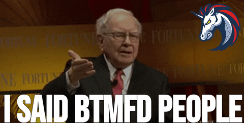 Warren Buffett Cryptocurrency GIF by 1inch