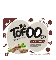 tofooco tofu teriyaki tofoo toofooco Sticker