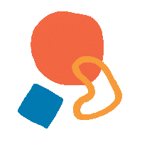 castleandcubby abstract play cubby castleandcubby Sticker