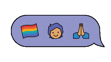 Rainbow Gay Sticker by Beloved Arise