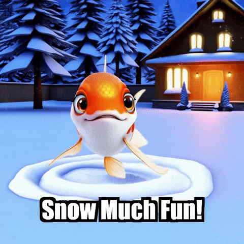 Snow Winter GIF by TheConfishius