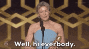 Renee Zellweger Hi Everybody GIF by Golden Globes