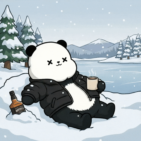 Relaxing Cold Weather GIF by Kanpai Pandas