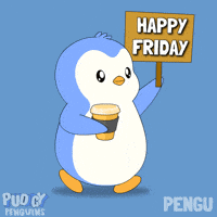 Its Friday GIF by Pudgy Penguins