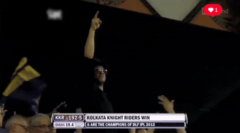 Shahrukh Khan Kkr GIF