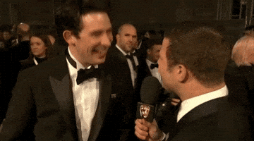 red carpet laugh GIF by BAFTA