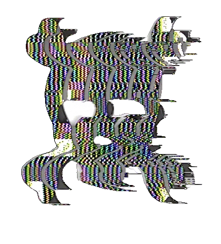Glitch Emoji Sticker by #BASILIO
