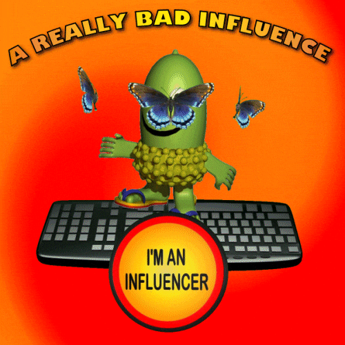 Influencer Keyboard GIF