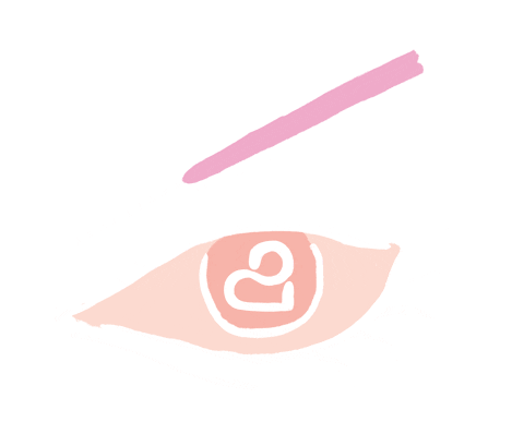 winkandwave giphyupload beauty makeup eye Sticker