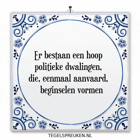 Argument Wijsheid GIF by Tegelspreuken.nl