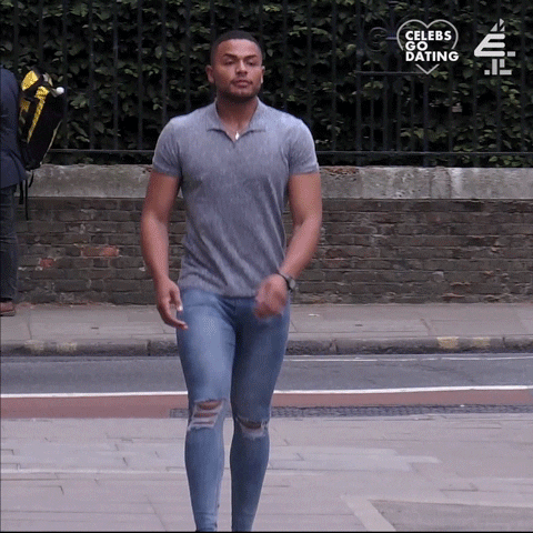 CelebsGoDatingE4 happy dance jump celebrity GIF