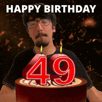 Happy 49Th Birthday GIF