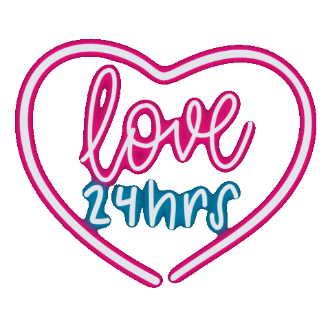 24 Hours Love Sticker
