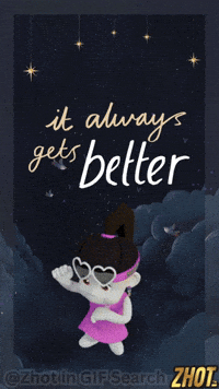 Stay Strong Things Change GIF by Zhotcita