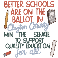 Senate Race Education Sticker by Creative Courage