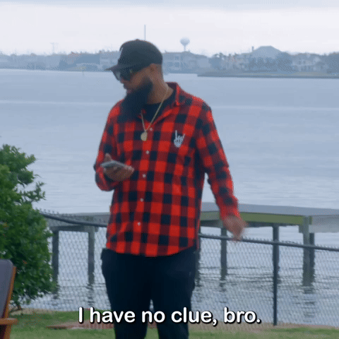 I Have No Clue Bro
