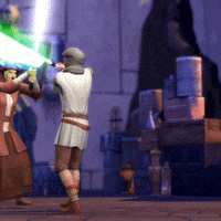 Winning Star Wars GIF by The Sims