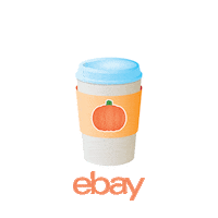Pumpkin Spice Fall Sticker by eBay