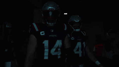 Football Walk Out GIF by New England Patriots