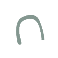 LaPozPlace modern hook arch arches Sticker