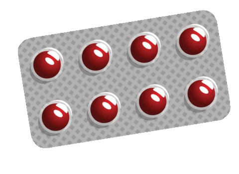 Headache Meds Sticker