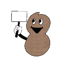 fun snack Sticker by Georgia Peanuts