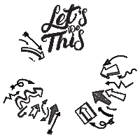 lets Sticker by HeladoDude & Co