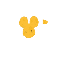Lemlem_animations cheese follow me animal crossing acnh Sticker