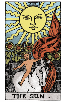 The Sun Major Arcana GIF by Luna y el Tarot