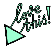 Pink Love Sticker by Josephine Skapare