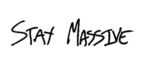 tmj stay massive Sticker by MassiveJoes