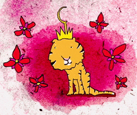 Lunar New Year Smile GIF by Kimmy Ramone