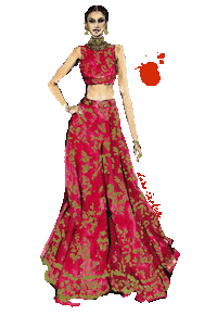 Deepika Padukone Illustration Sticker by lakshsarkar