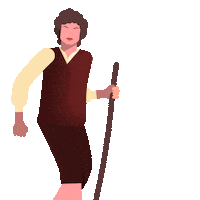 The Hobbit Valentine Sticker by Junder Lane