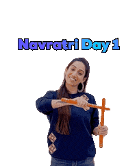 Navratri Garba Sticker