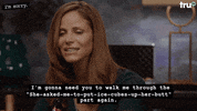 i'm sorry andrea savage GIF by truTV