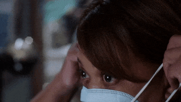 Greys Anatomy Mask GIF by ABC Network