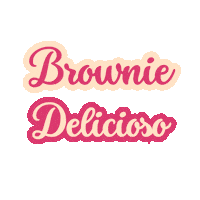 Chocolate Brownie Sticker