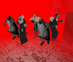 Neighbor Dancing Memes GIF