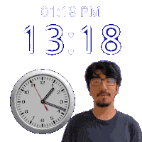 1 Pm Sticker