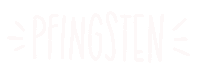 Pfingsten Sticker