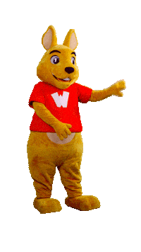 WalibiRA new new post post kangaroo Sticker